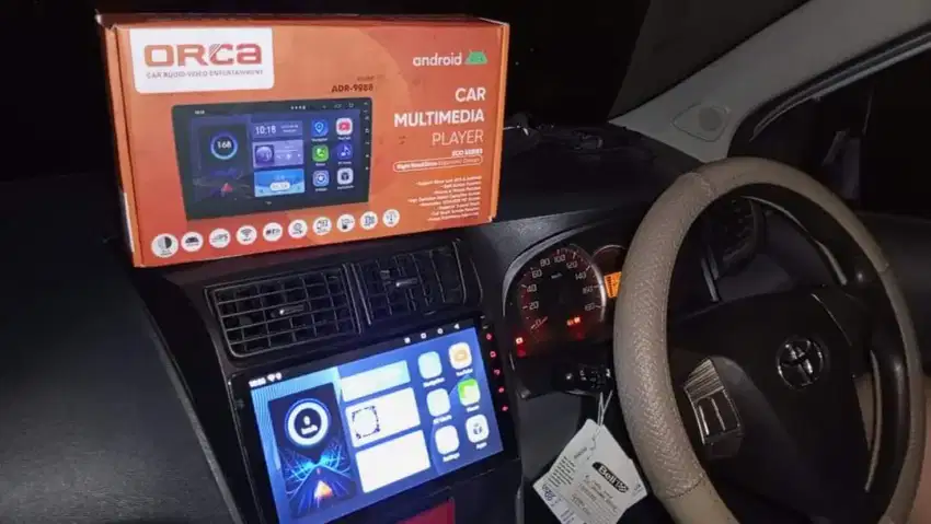 Pemasangan head unit android orca 9 inc di avanza /Xenia ram 2/64