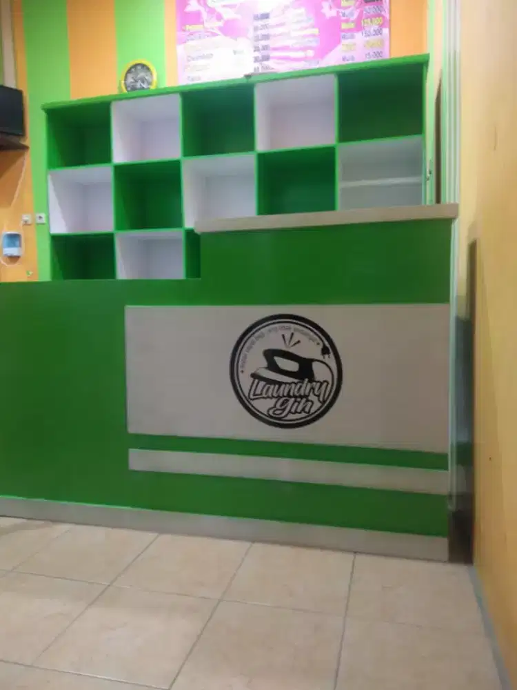 RAK LAUNDRY,RAK SERBAGUNA DAN MEJA KASIR
