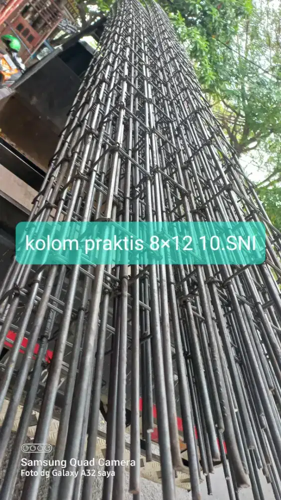 Jual besi rakitan kolom reng 8×12