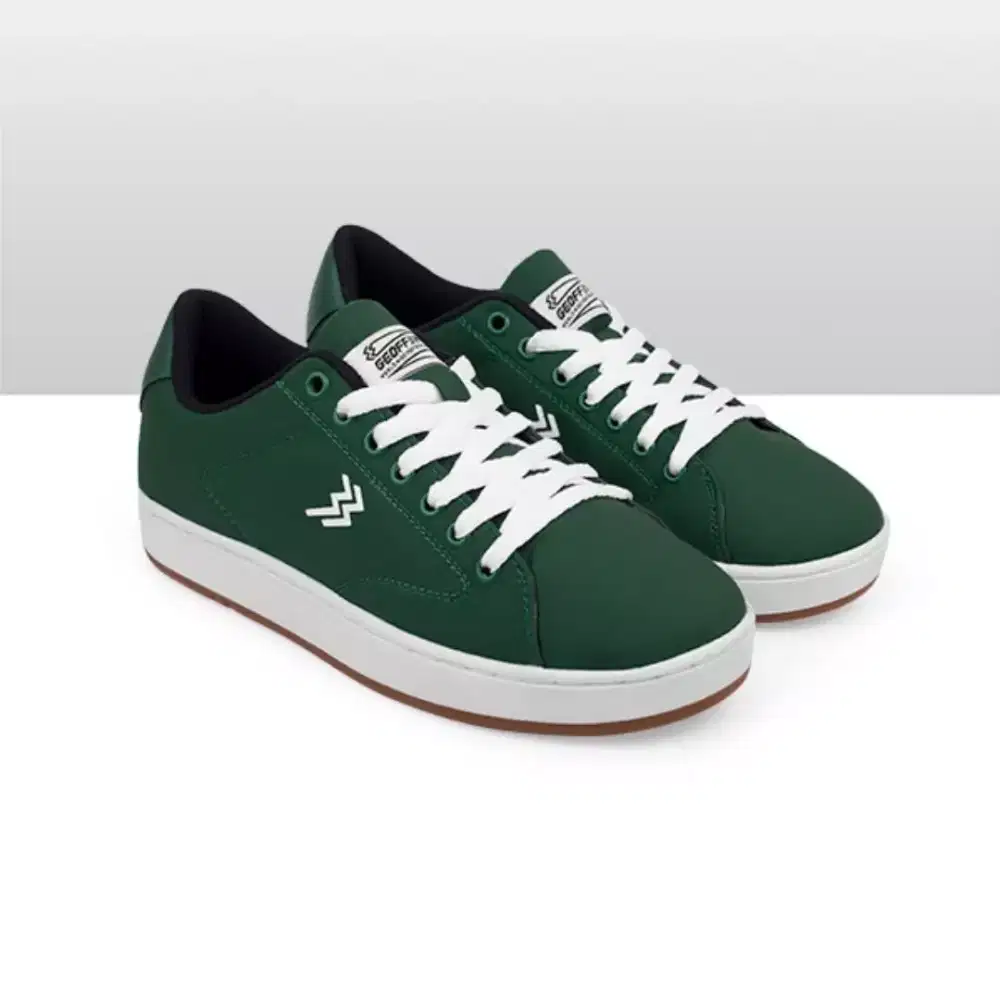 Sepatu Geoff Max Olley Olive White