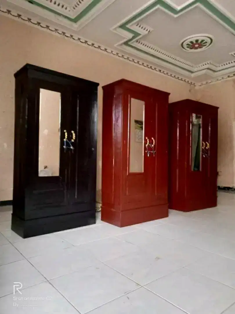 Jual lemari siap antar  tanpa Dp