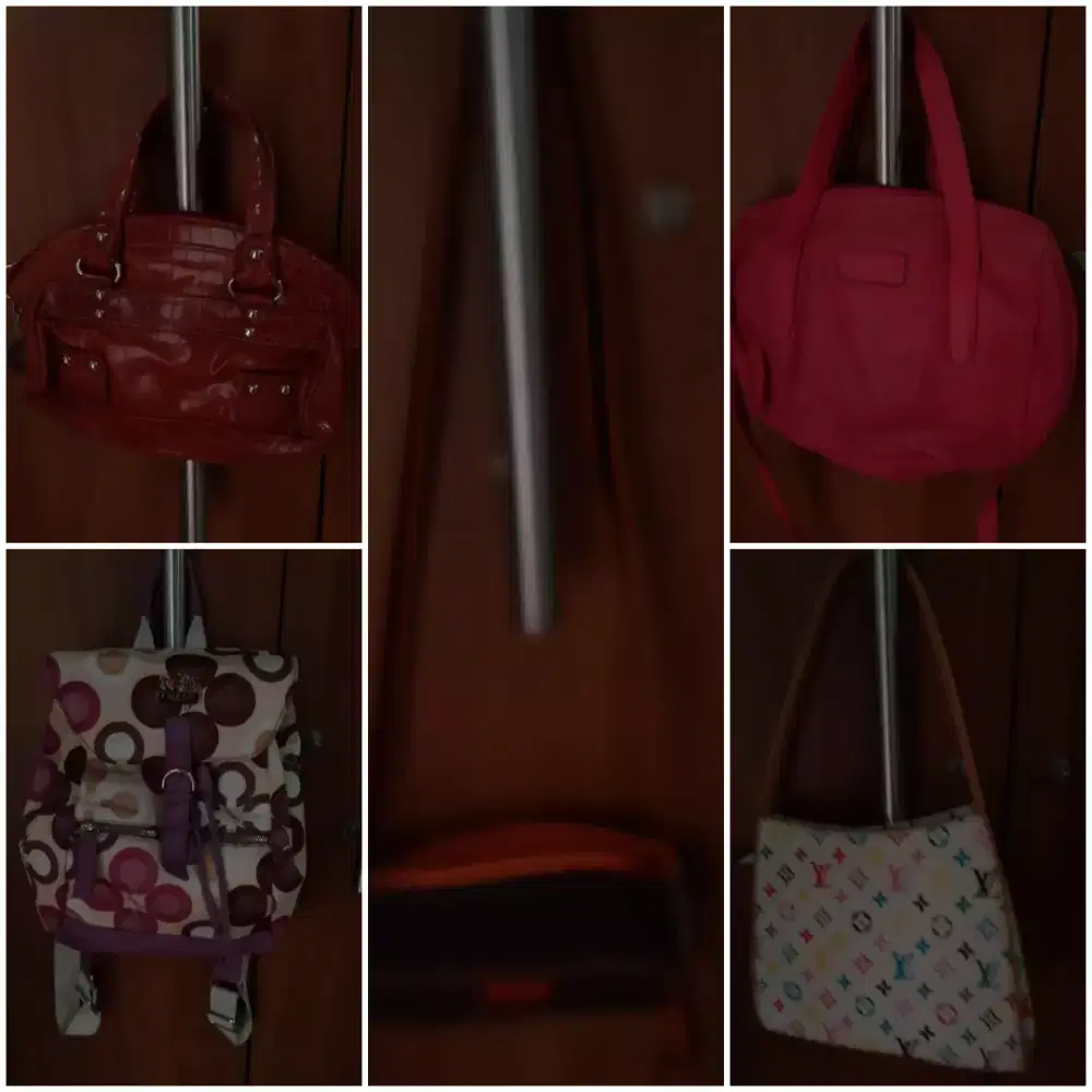 Dijual tas2 branded Ori 5 item