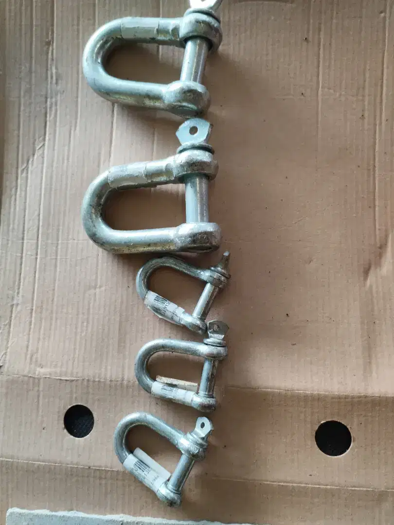 5 Buah Winch Shackle Kait Derek/ Anting Towing/ Derek / Pengait Mobil