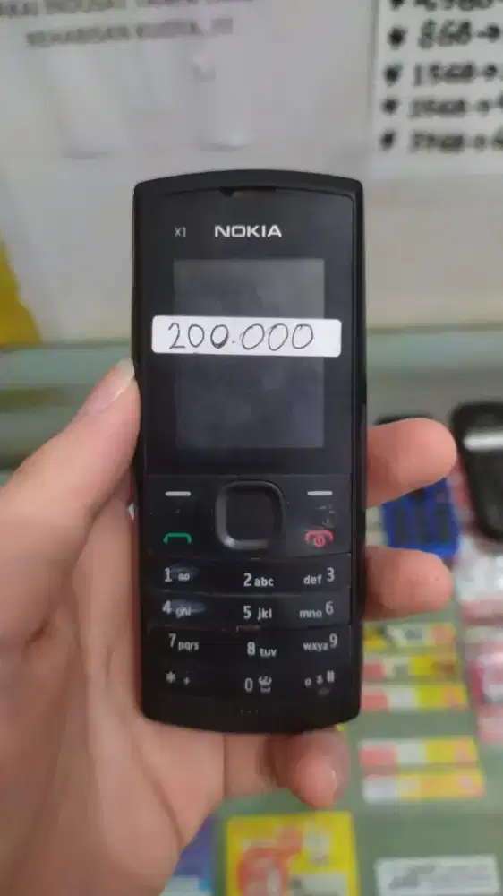 Hp Handphone Telpon Nokia Senter X1-01 Jadul Dual Sim Original 100%