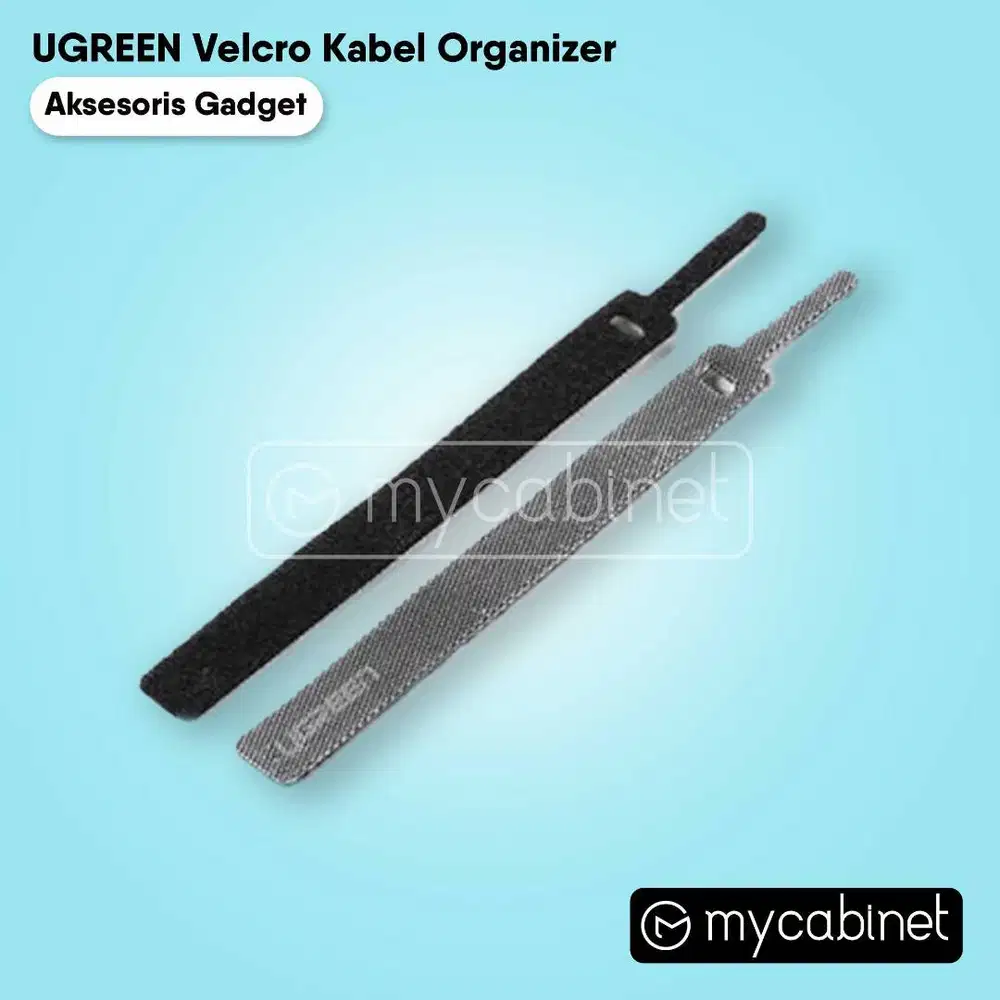 Bisa COD! Ugreen Velcro Pengikat Kabel Charger Earphone Nylon Klip Str