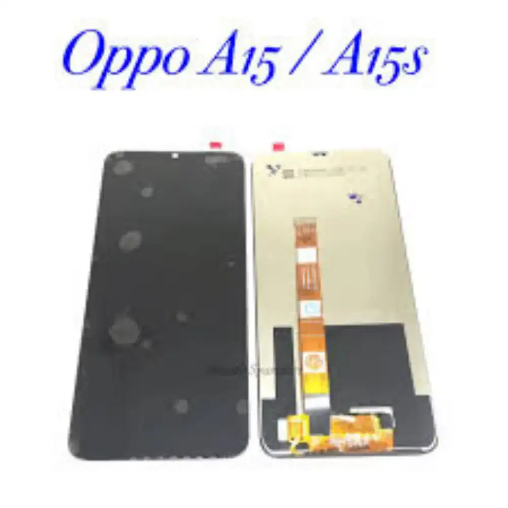 KACA LCD  OPPO A15 FULLSET SIAP PASANG