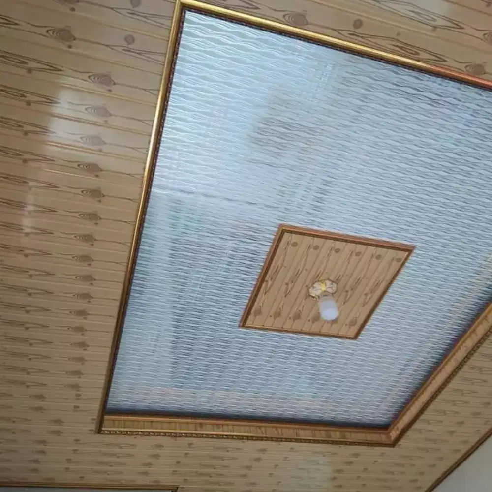 plafon PVC pengganti gypsum