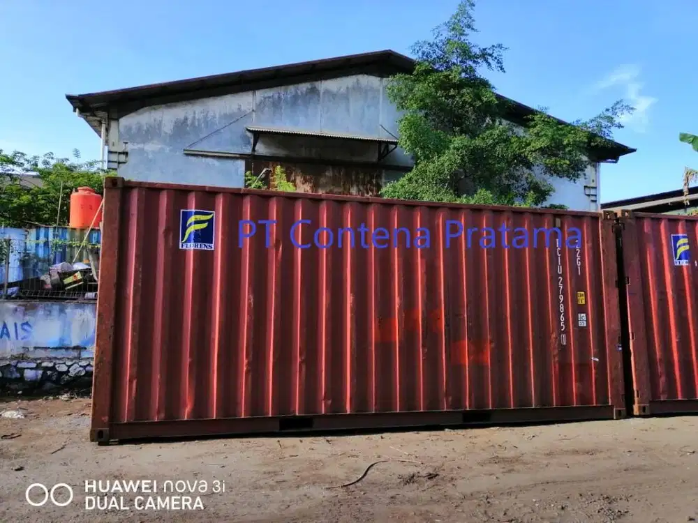 Container Dry Kosongan 20 Feet kondisi 80%