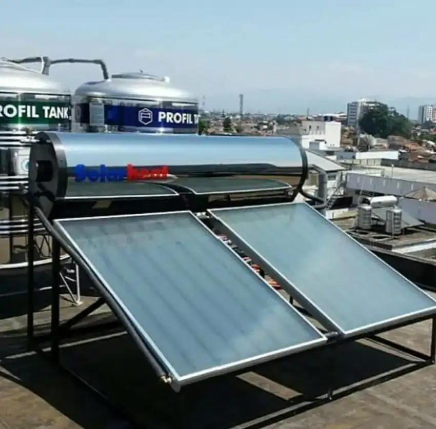 jual pemanas air,wika,mandi,surya,solahart,solar water heater,matahari