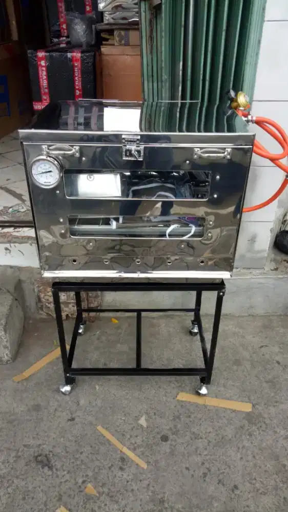 Oven gas stenliss 40x60x50