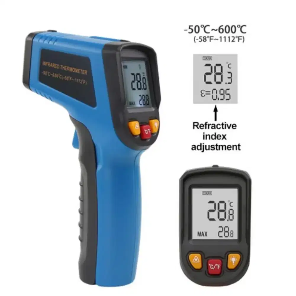 Thermometer infrared digital non contact