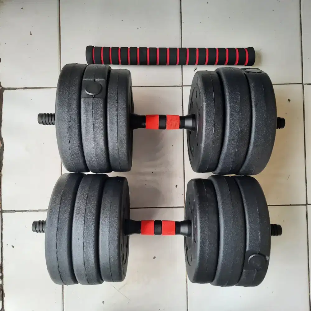 Grosir Dumbell PVC SET 10 - 40 KG