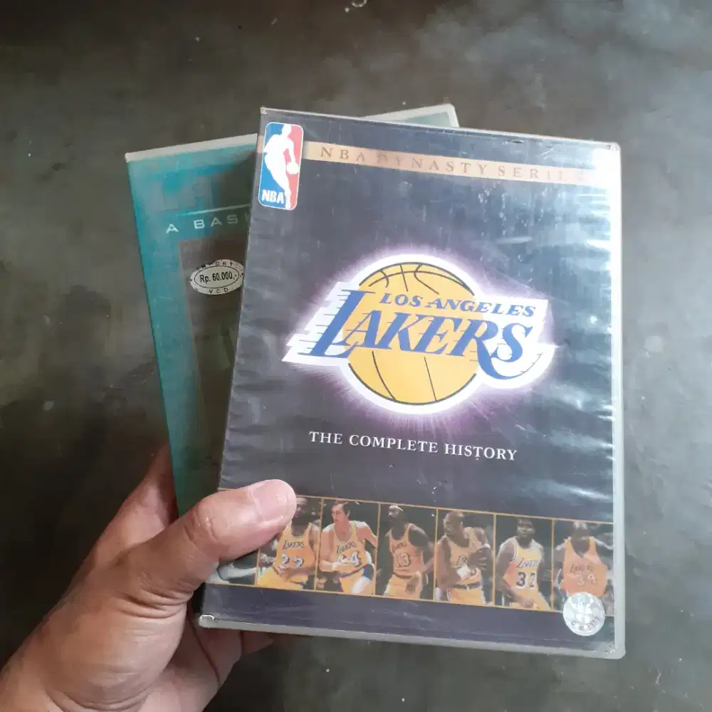Box set VCD NBA LA lakers & Larry bird