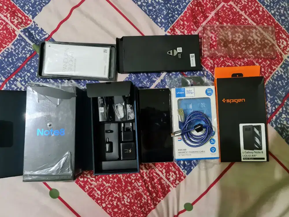 Samsung Galaxy Note 8 Mapple Gold 64 GB Full Set