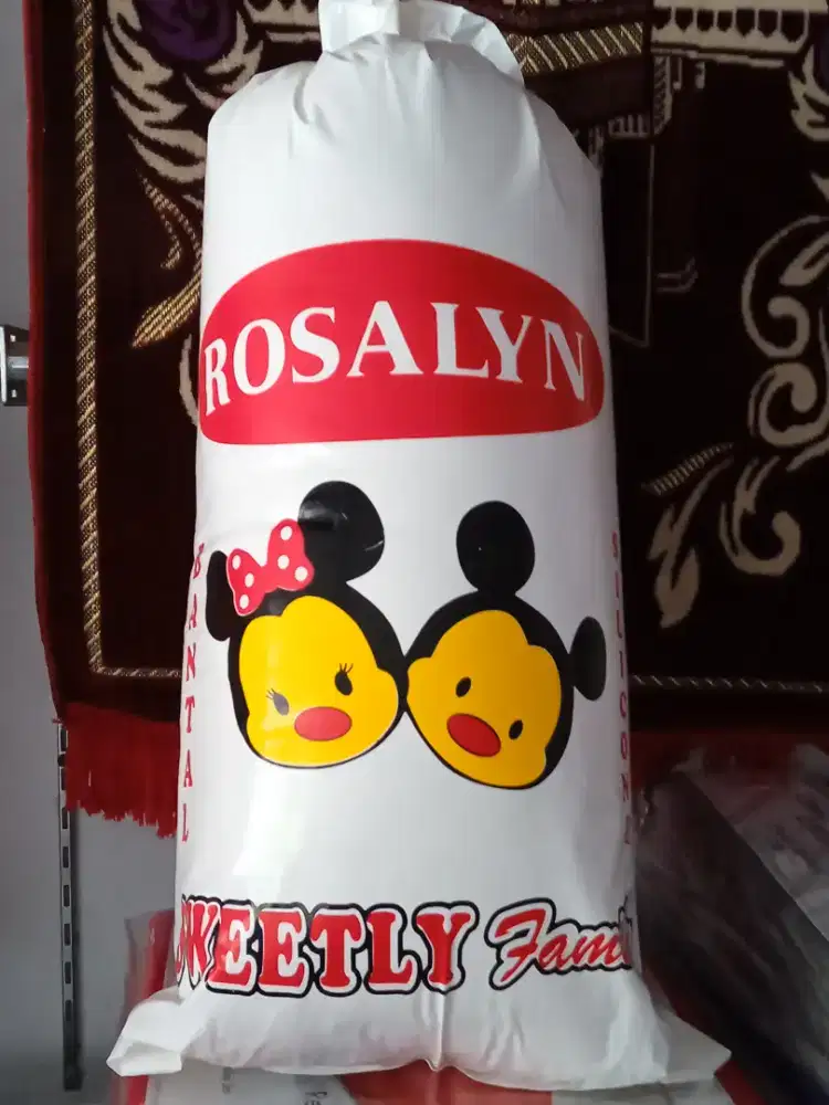 Bantal guling silikon tabung