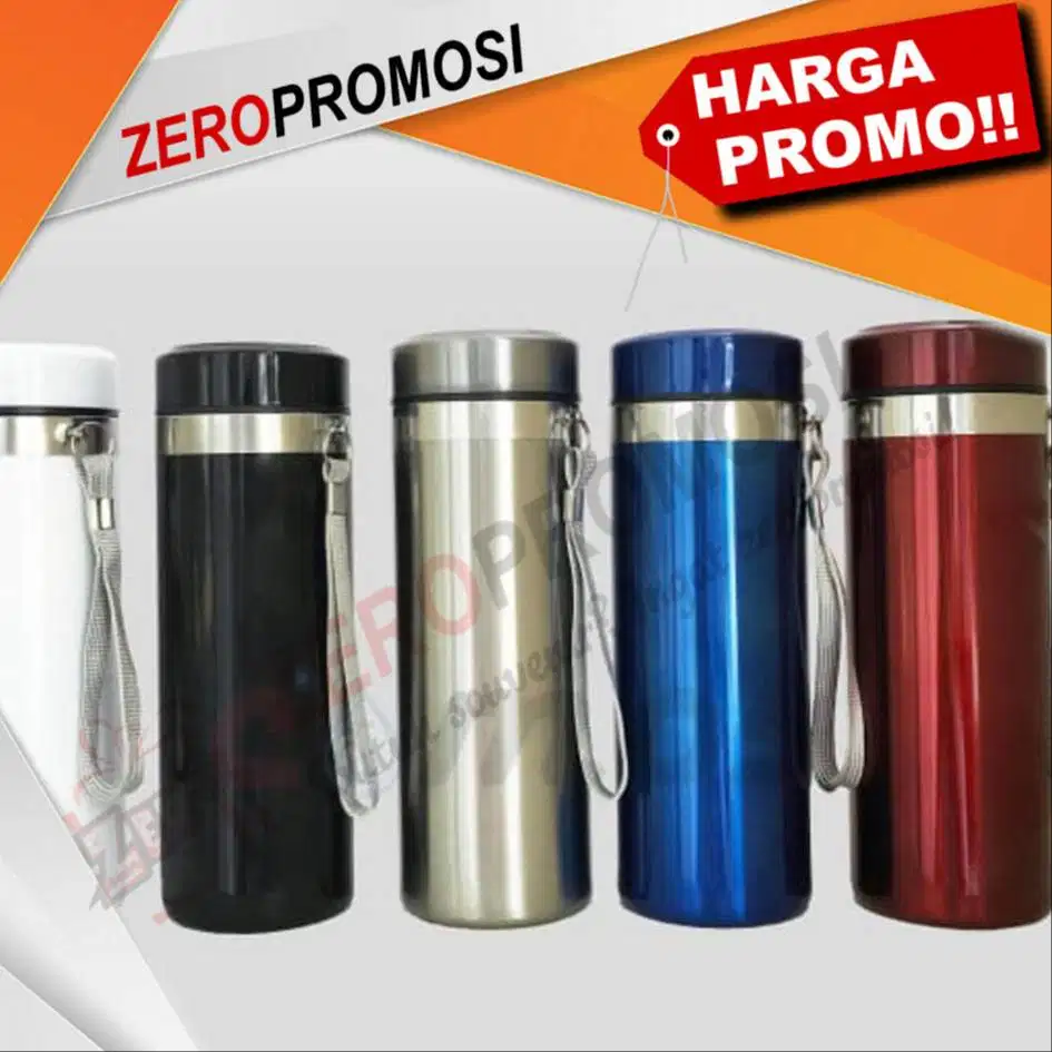 Souvenir Tumbler Stainless Sakura Tali Hanging Bisa Cetak Logo