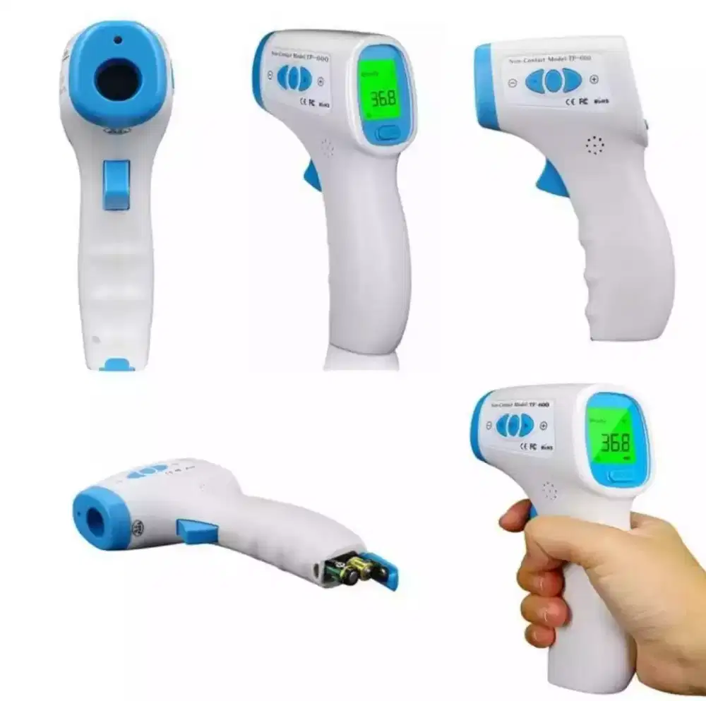 Termometer Infrared H123-1 Tanpa Kontak Model Pistol untuk Dahi
