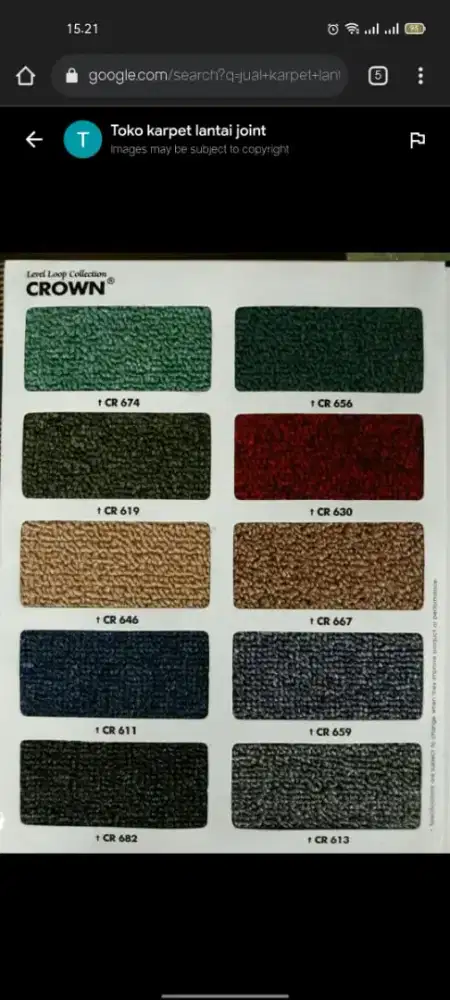 karpet lantai meteran