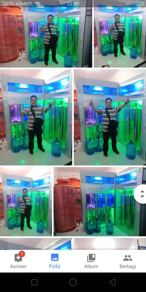 Frans water pemasang depot galon