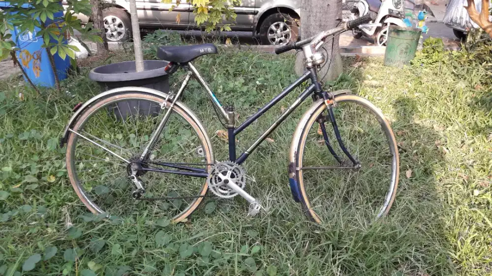 Sepeda langka balap lipat Kawasaki 27 jepang like bridgestone jadul