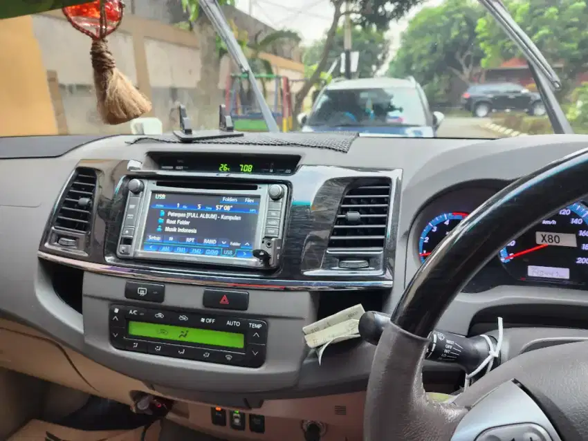 Head unit fortuner 2013 HU Fortuner VNT TRD bawaan original