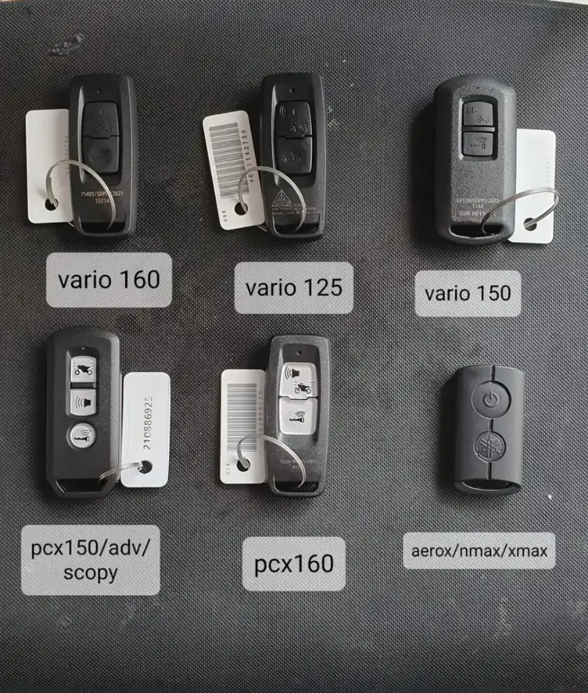 Duplikat Kunci Remote Immobilizer [Mobil/Keyless Motor/Vespa Matic ]