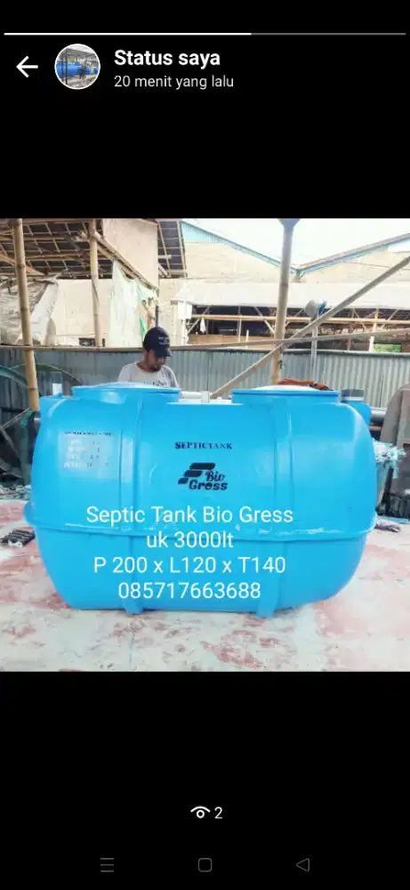Septic Tank Bio Gress