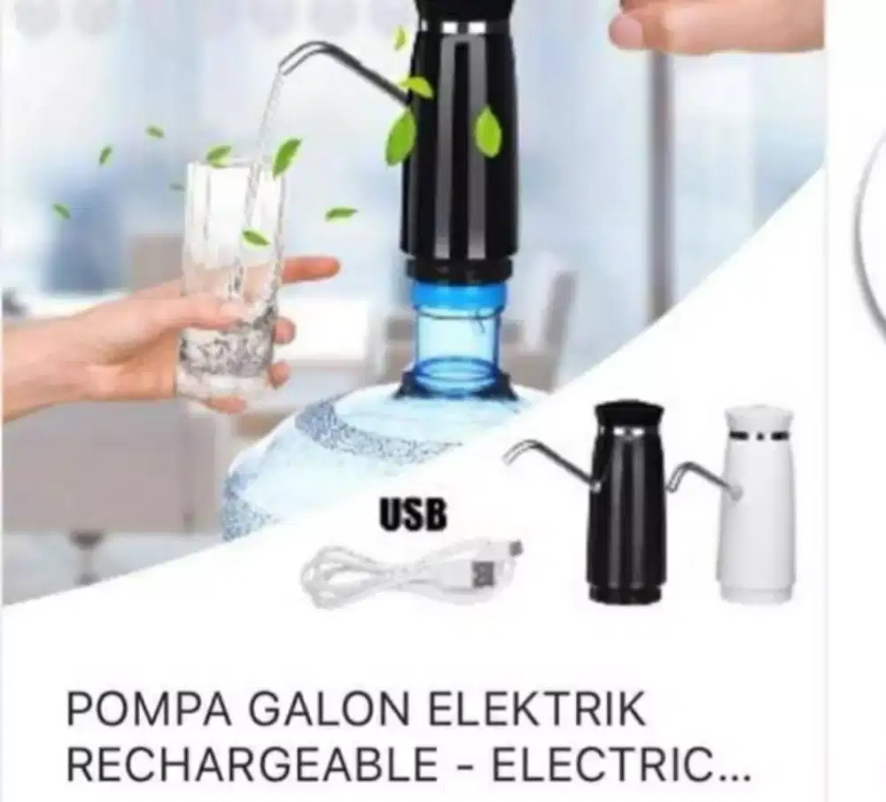 Pompa galon reachargeable