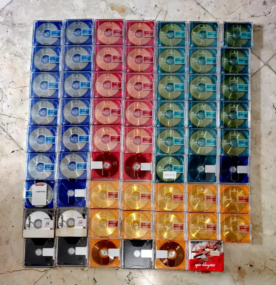 LANGKA kaset mini Disk khusus yg paham saja y