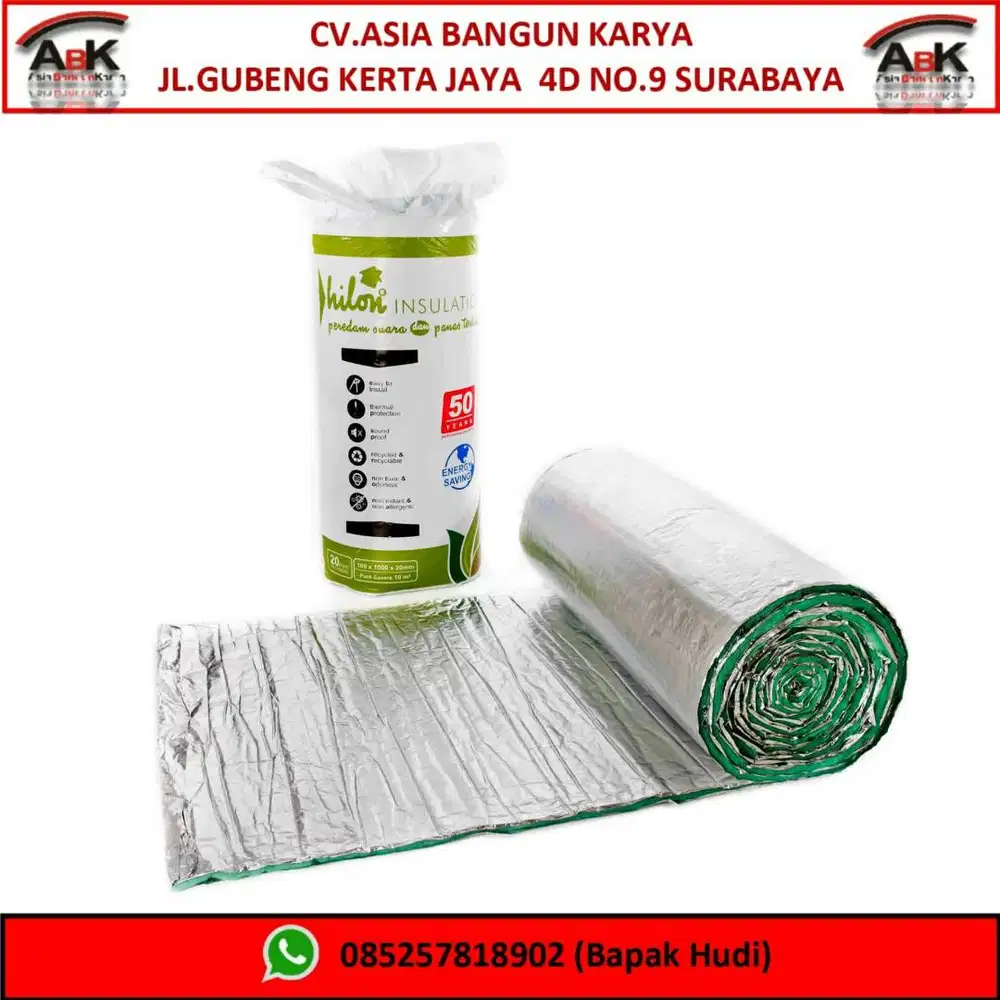 HILON GREEN DOUBLE ALUMINIUM + JASA PASANG HARGA BEDA
