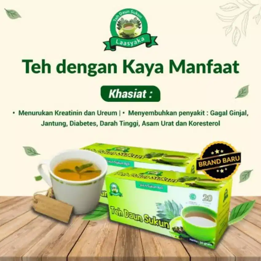 Teh Daun Sukun Laasyaka