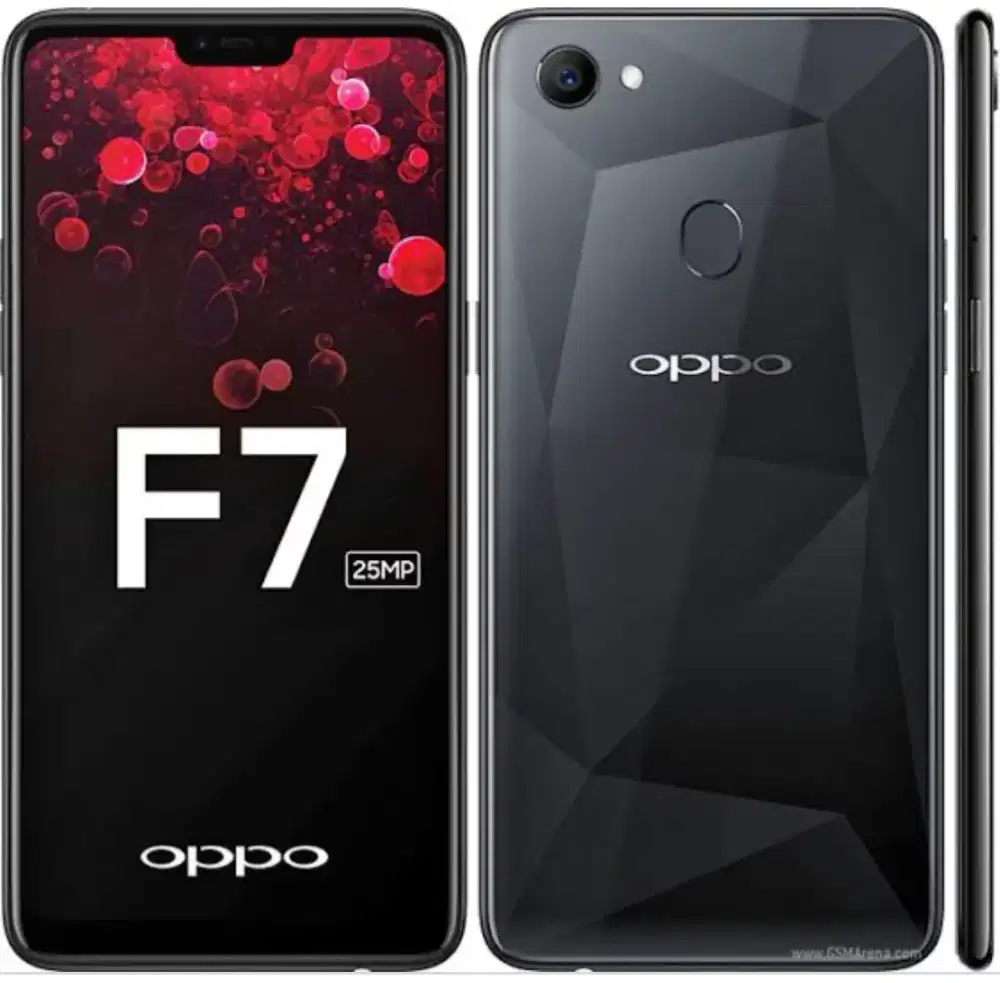 Oppo F7 Pro 4/128 Diamond Black n RED Kondisi 98% Like New Pakai Sndr