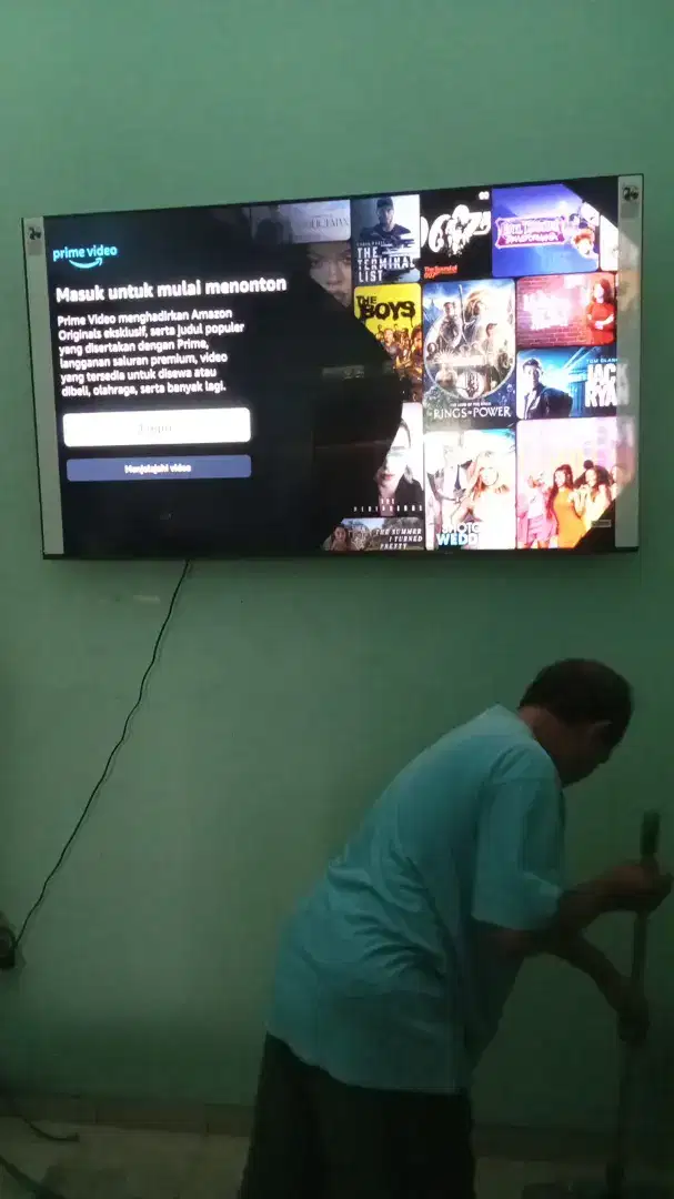 Bracket tv led 50-60 inci + pasang
