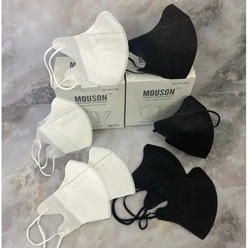 MASKER DUCKBILL MOUSON ISI 50PCS/BOX