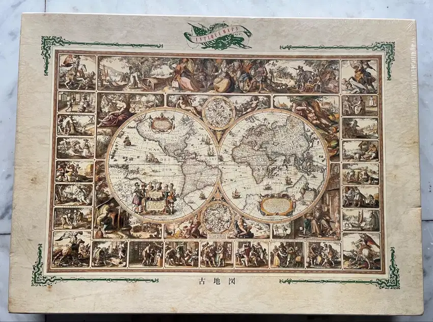 Yanoman jigsaw puzzle 1000 pcs Antique Map