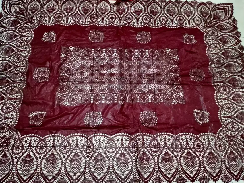 Taplak Meja Berbagai Motif Rumbai (Meja Panjang/Bulat)