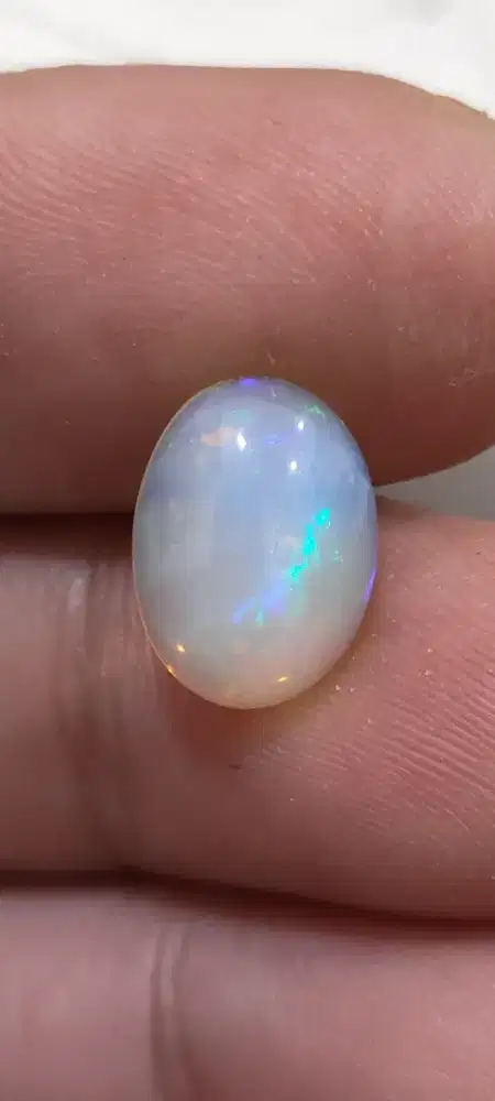 BATU CINCIN NATURAL WHITE OPAL KALIMAYA JARONG CRISTAL 12x9x5 02
