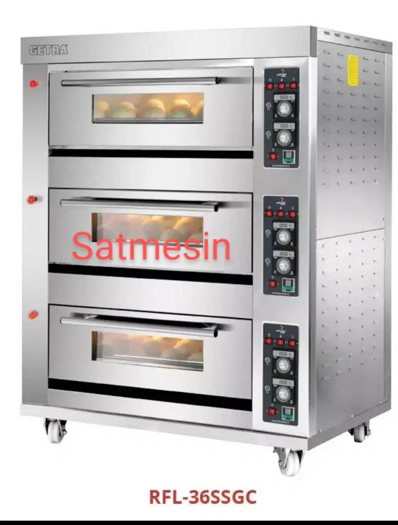 Getra gas baking oven RFL-36SSGC / RFL-36SS otomatis pemanggang roti