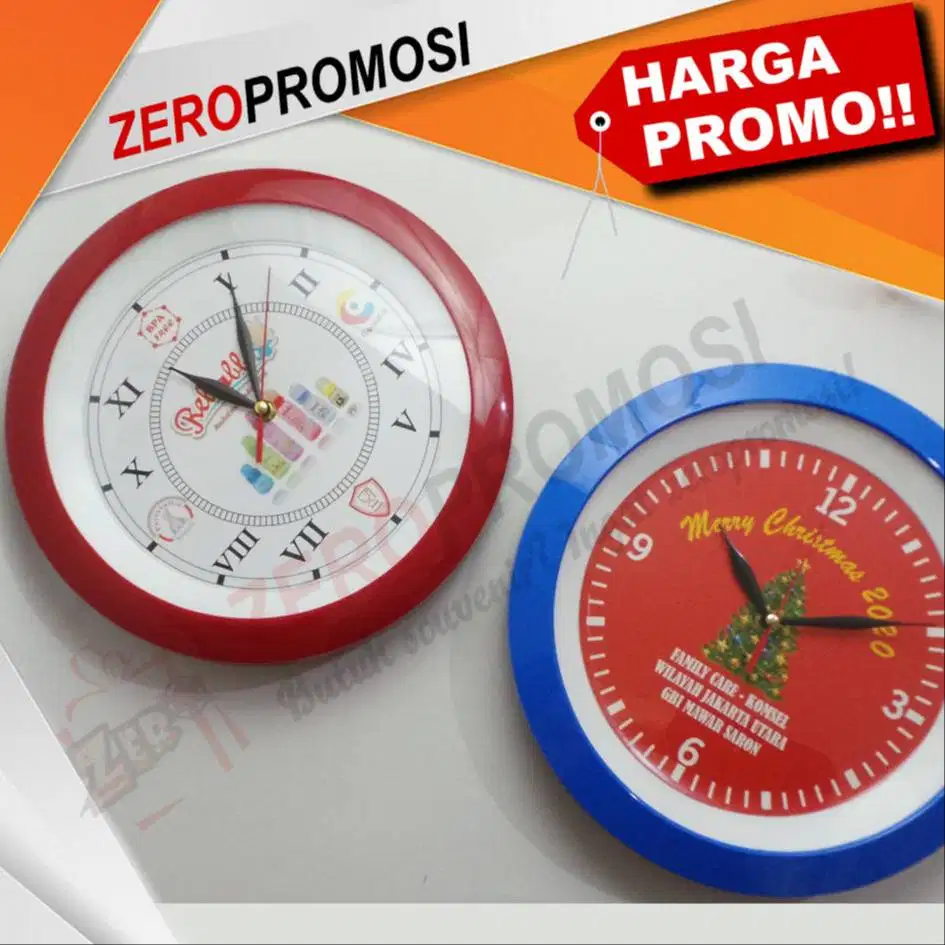 Souvenir Jam dinding kode 218P ukuran 30 cm