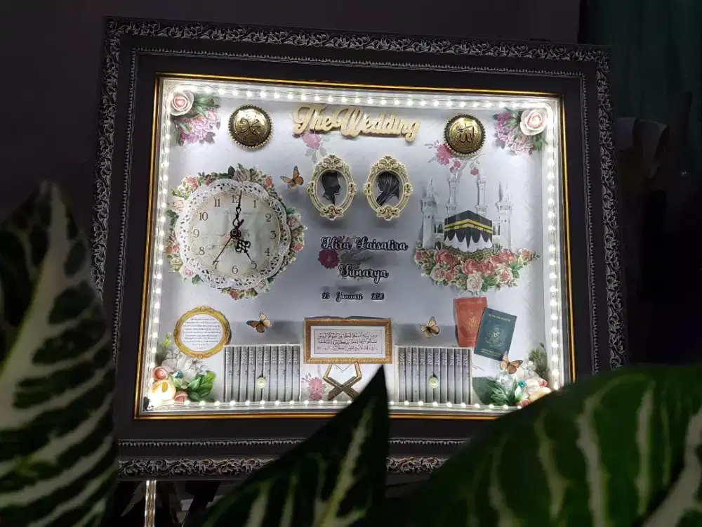 mahar pernikahan unik tutup kaca