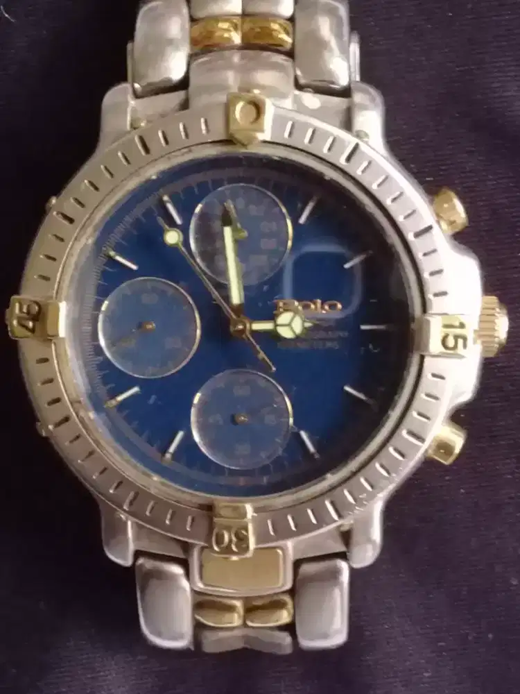 Jam tangan cowok POLO  Sport Quart