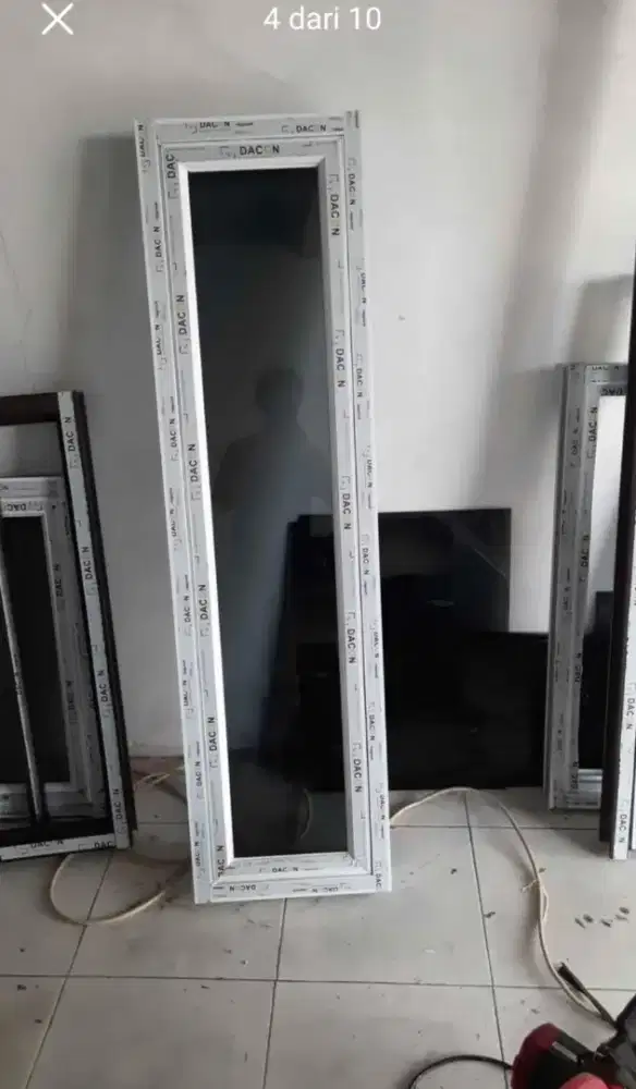 Kusen aluminium Jendela pintu