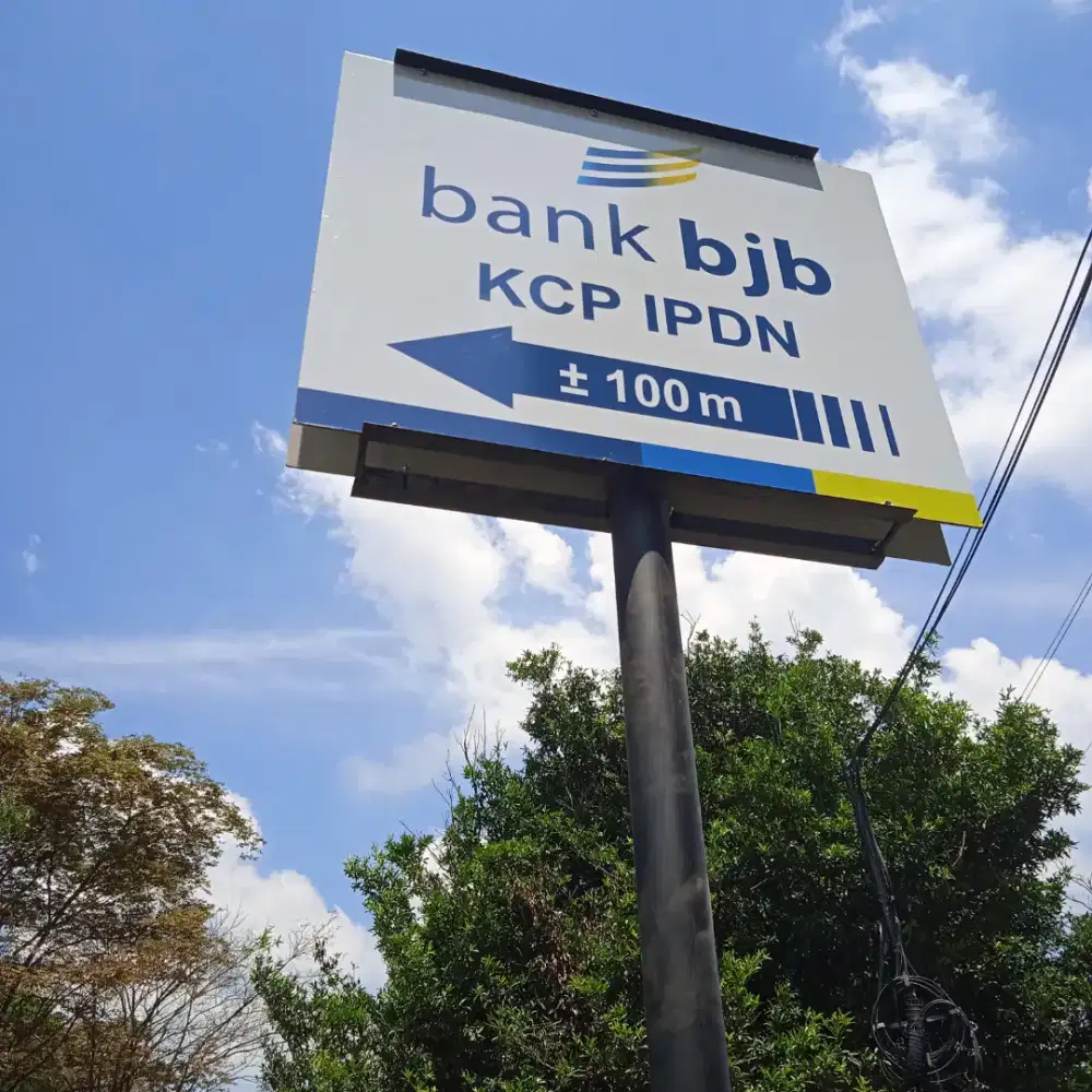 Plang papan nama,huruf timbul murah