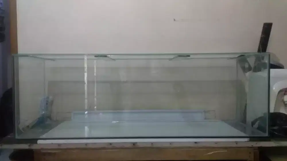 akuarium besar non begron 120 50 50 full 8 mili
