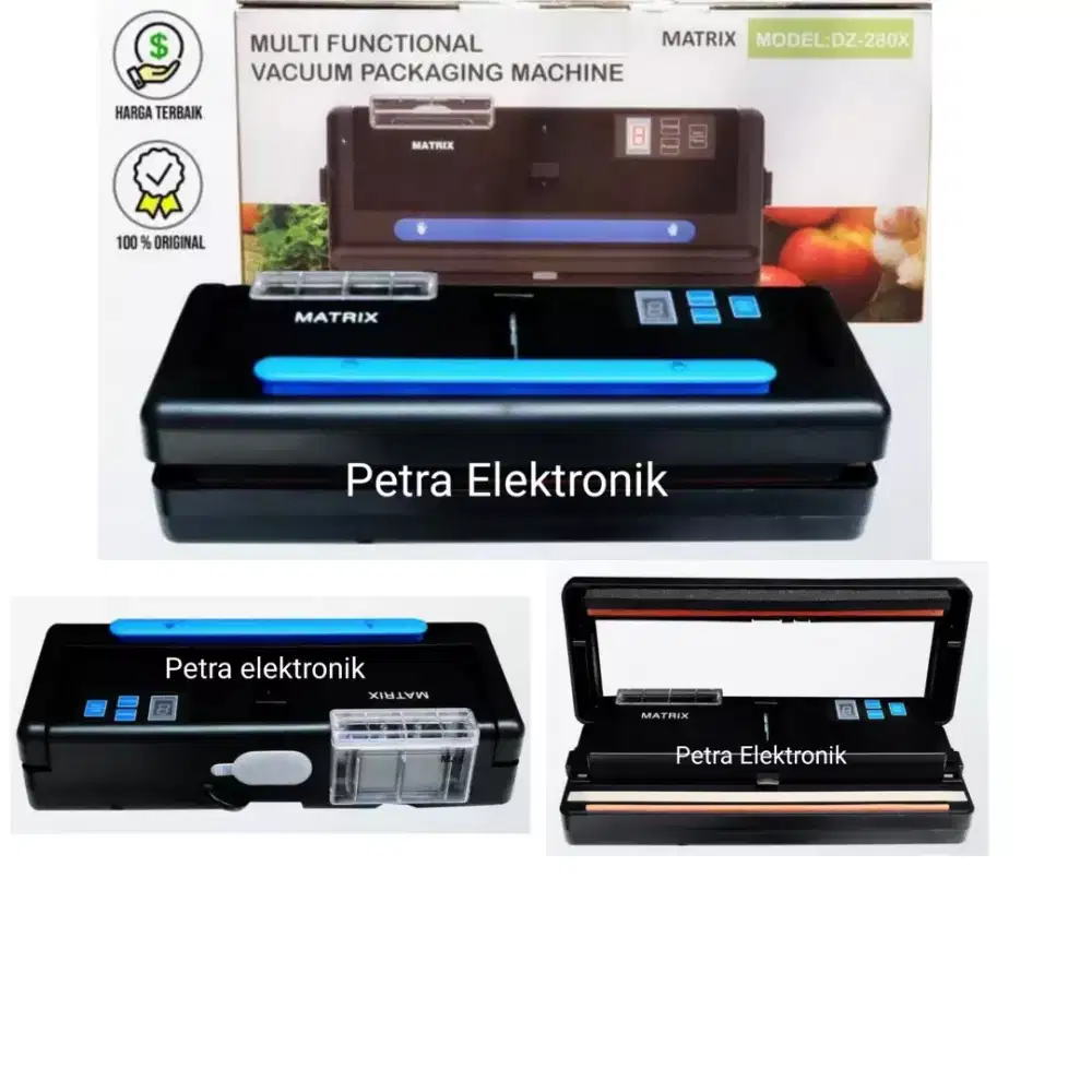 Vacuum Sealer basah kering plastik polos