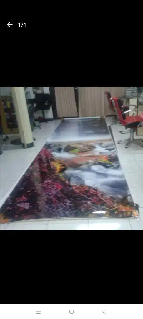 sticker custom 1x1 meter