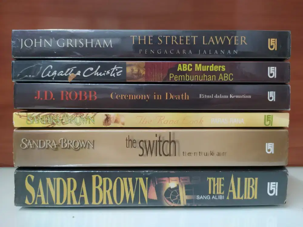 Paket 3 Novel Asing Best Seller (bhs Indo)