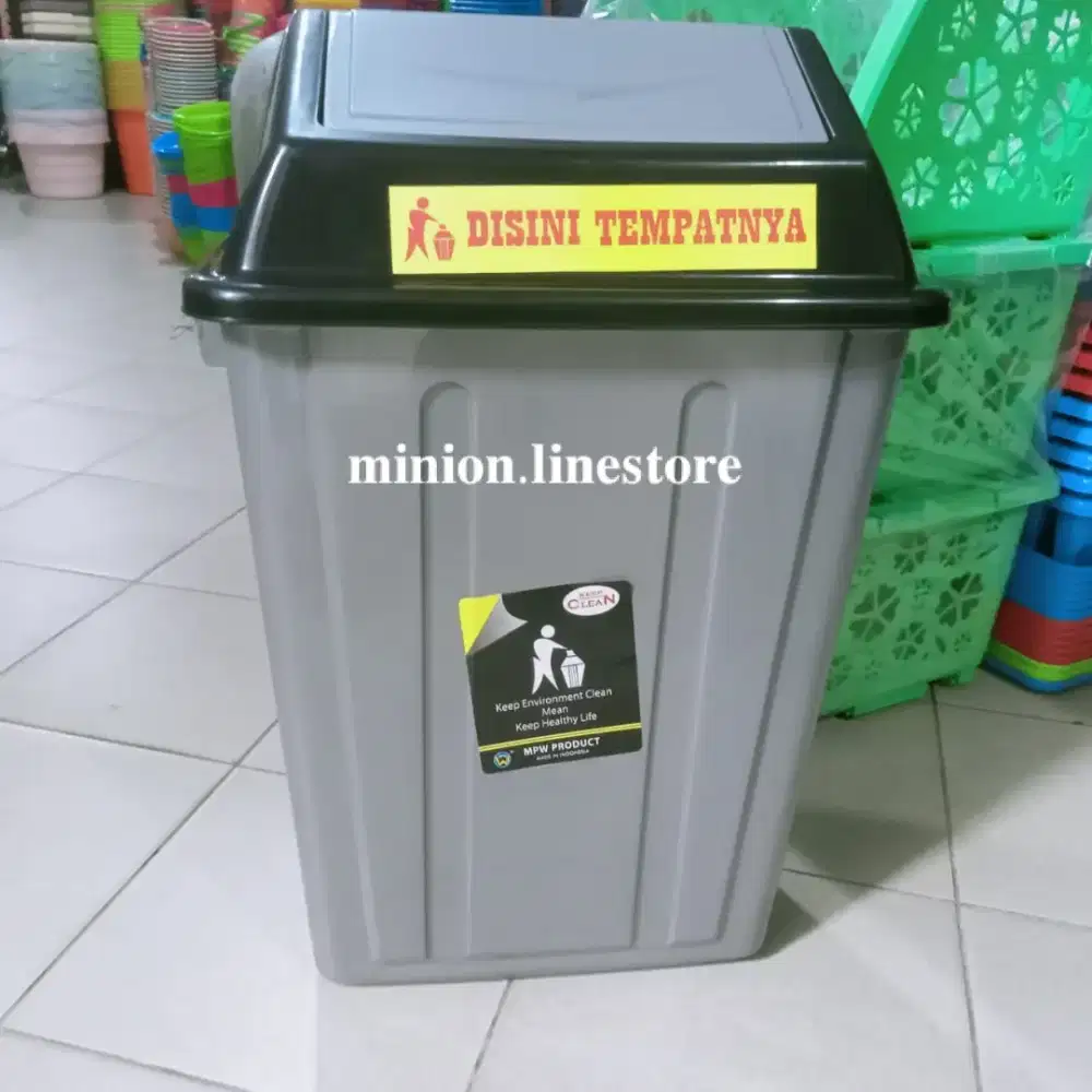Tempat sampah 15, 22, 55 liter merk MPW