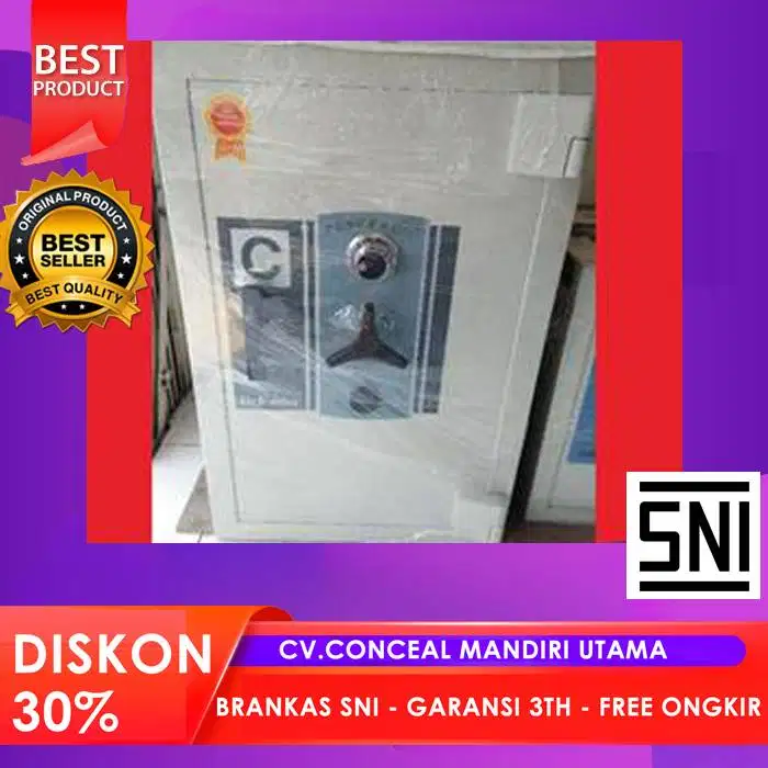 Lemari besi ZIGER A5 Tinggi 154 cm Kunci LM Brangkas Baru