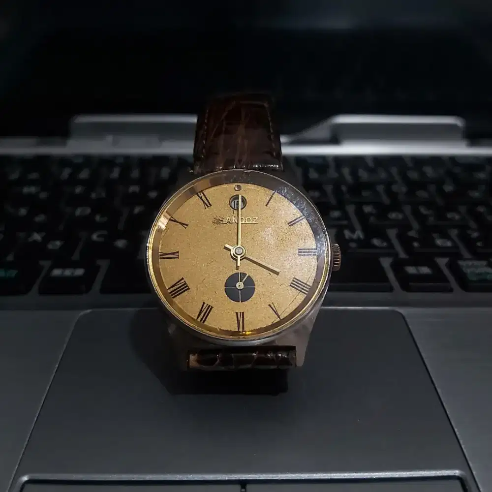 Terjual - Jam Sandoz Manual Winding Vintage - Turun Harga